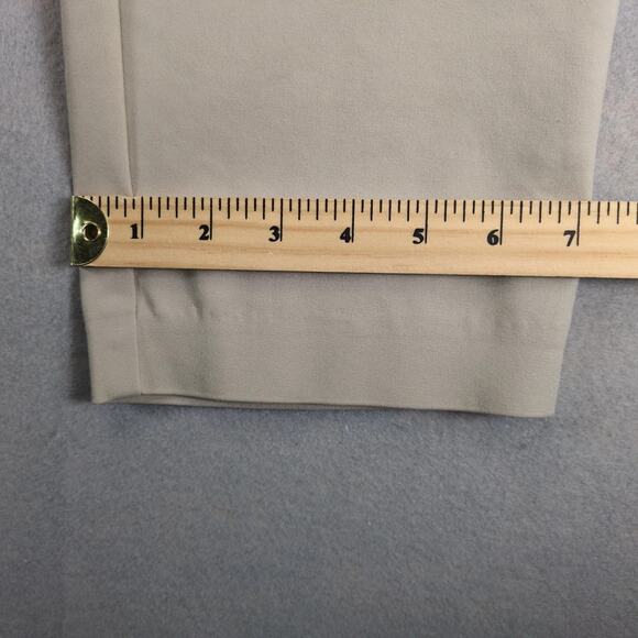 Chico's Flat Front Khaki Chino Ankle Pants Size 1.5= Women's M 10 Stretch 32x26 - Picture 8 of 10